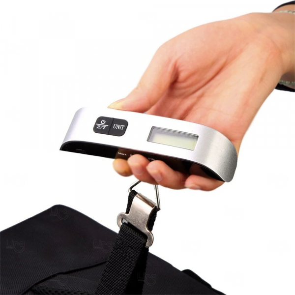 Balança de Bagagem Viagem Personalizada - 50 kg 
