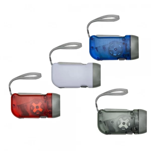 Lanterna de Dínamo com 3 LEDs Personalizada 