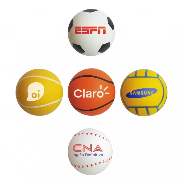 Bolinha Anti Stress Esportes Personalizada 