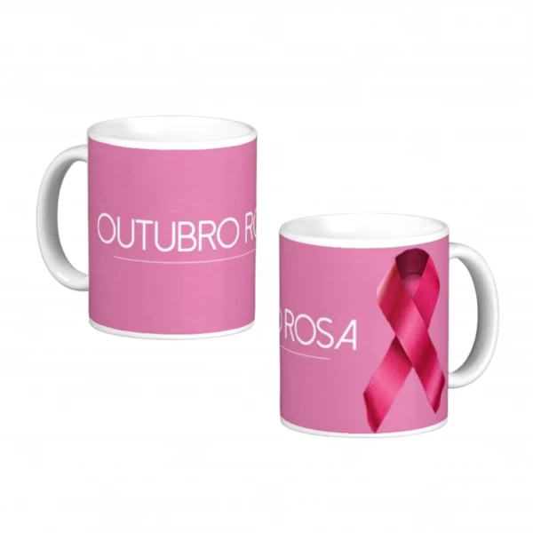 Caneca de Cerâmica Clássica 330ml Personalizada 