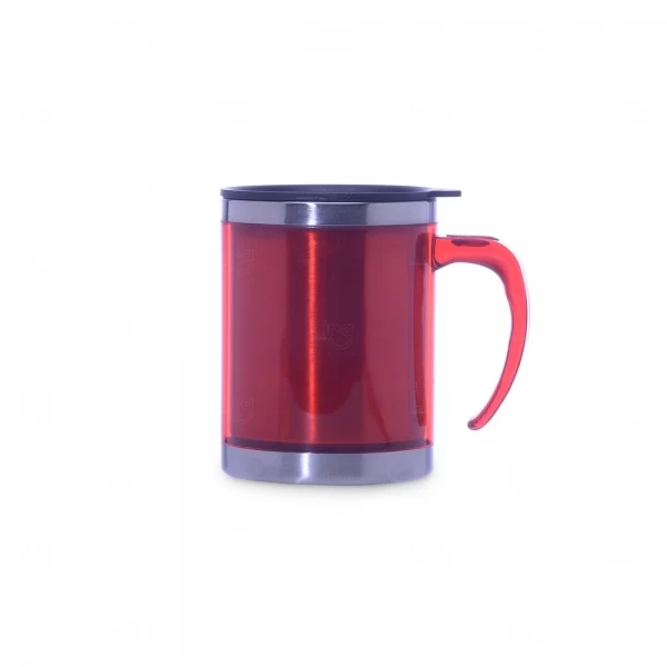 Caneca em Inox e Acrílico 400ml Personalizada 