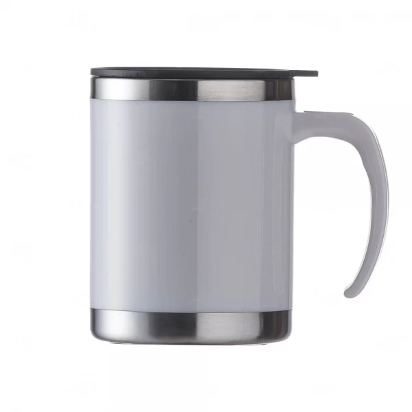 Caneca em Inox e Acrílico 400ml Personalizada 