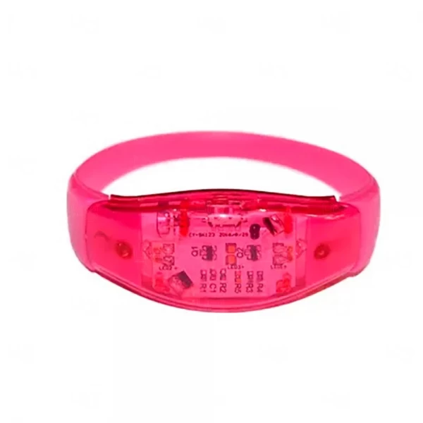 Pulseira de LED Ativada por Som Personalizada 