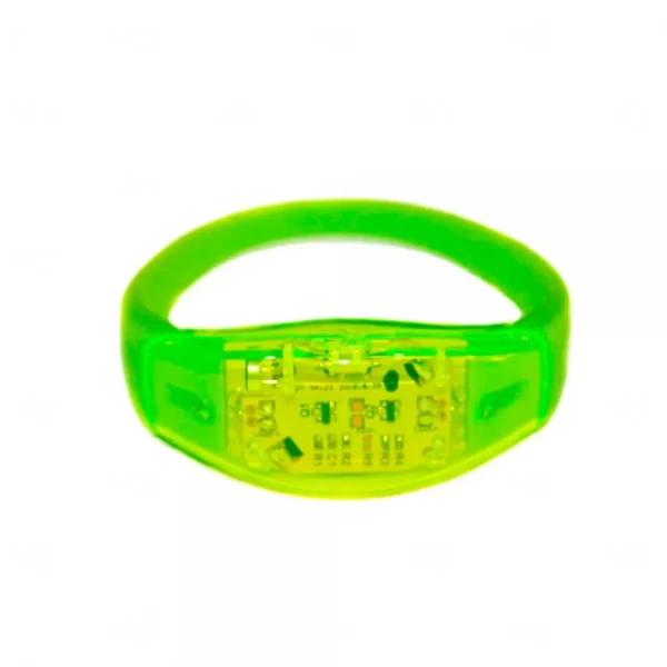 Pulseira de LED Ativada por Som Personalizada 