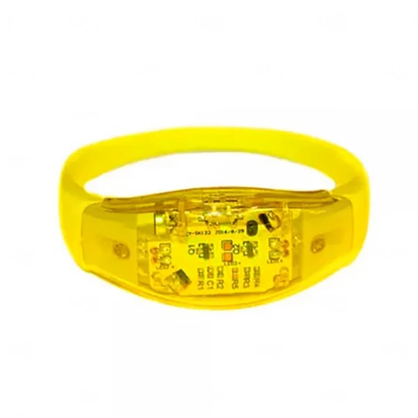 Pulseira de LED Ativada por Som Personalizada 