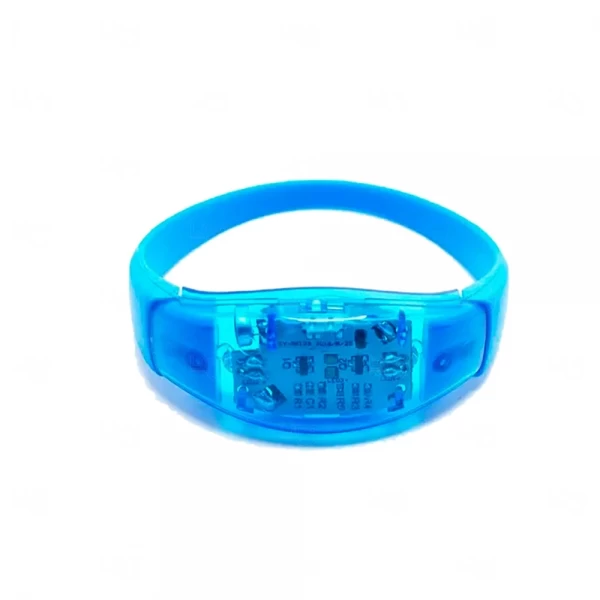 Pulseira de LED Ativada por Som Personalizada 