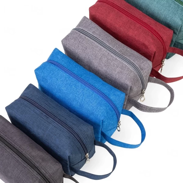 Necessaire Personalizada de Nylon com Alça Lateral 
