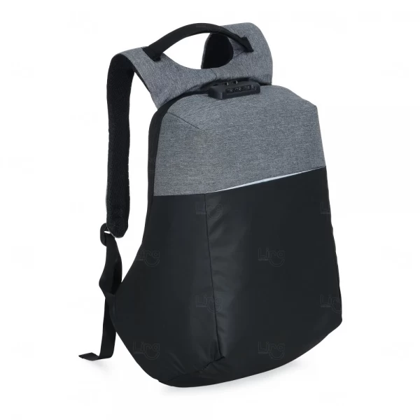 Mochila com Cadeado/Senha 35L Impermeável Personalizada