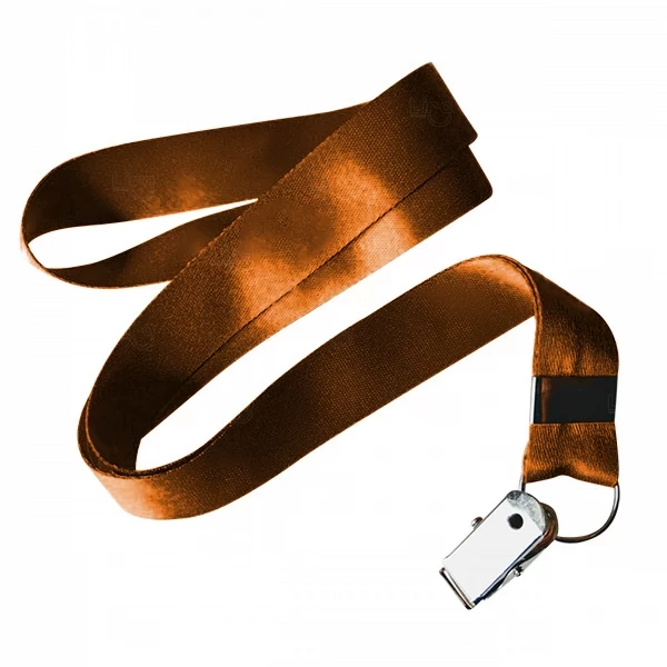 Cordão para Crachá com Jacaré Personalizado - 1,2 cm x 85 cm 
