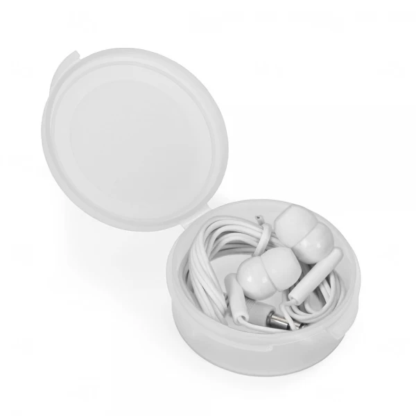 Fone de Ouvido Intra-Auricular Personalizado com Estojo 