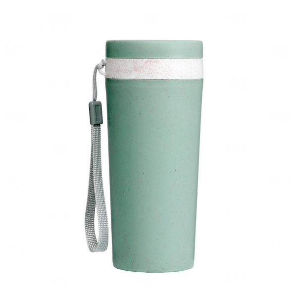 Copo Fibra de Bambu 350ml Isotérmico Personalizado 