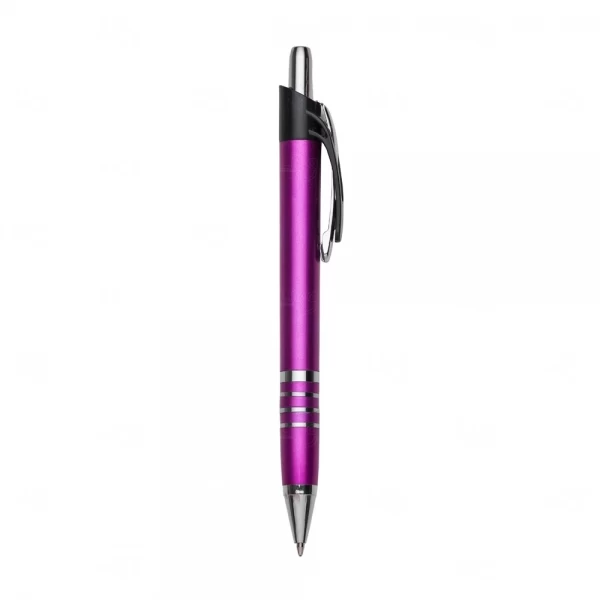 Caneta Plástica com Grip Personalizada 