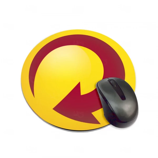 Mouse Pad Redondo 100% Personalizado 