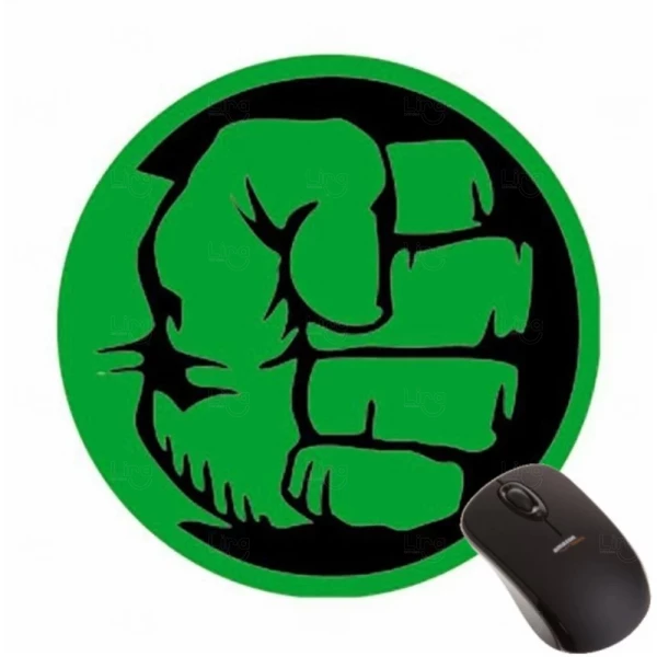 Mouse Pad Redondo 100% Personalizado 