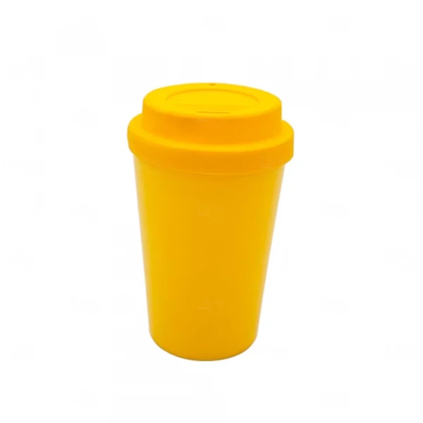Copo com Tampa Reutilizável Personalizado - 400ml 