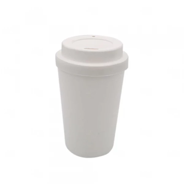 Copo com Tampa Reutilizável Personalizado - 400ml 