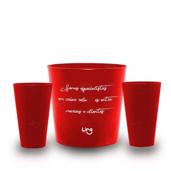 Kit Cinema Pipoca Personalizado - 3 Peças 