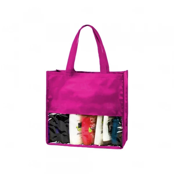 Sacola Visual Cosméticos Personalizada - 33 x 20 cm 