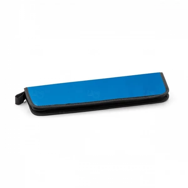 Kit Churrasco Personalizado 2 Peças com Estojo Colorido 