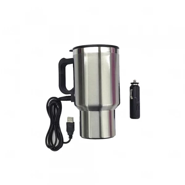 Caneca com Aquecedor por USB Personalizada- 400ml 