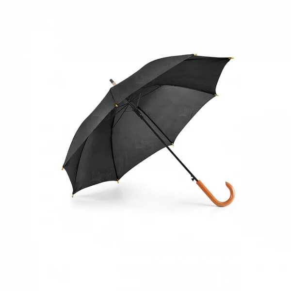 Guarda-Chuva Automático com Pega em Madeira Personalizado 