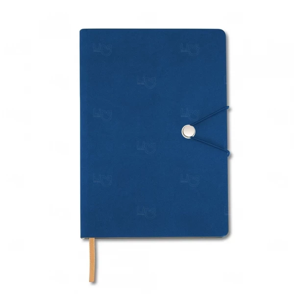Moleskine com Fecho de Pino Personalizado - 21 x 14,8 cm 