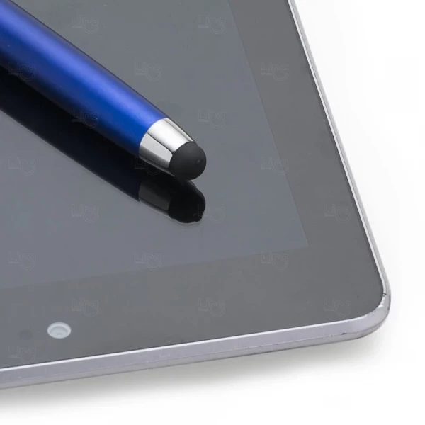 Caneta Plástica Touch com Grip Texturizado Personalizada 