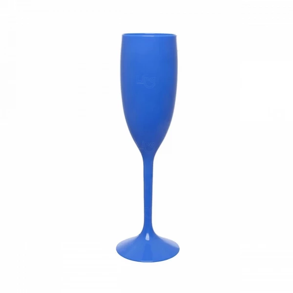 Taça de Champagne 160ml em Plástico Cristal Personalizada 