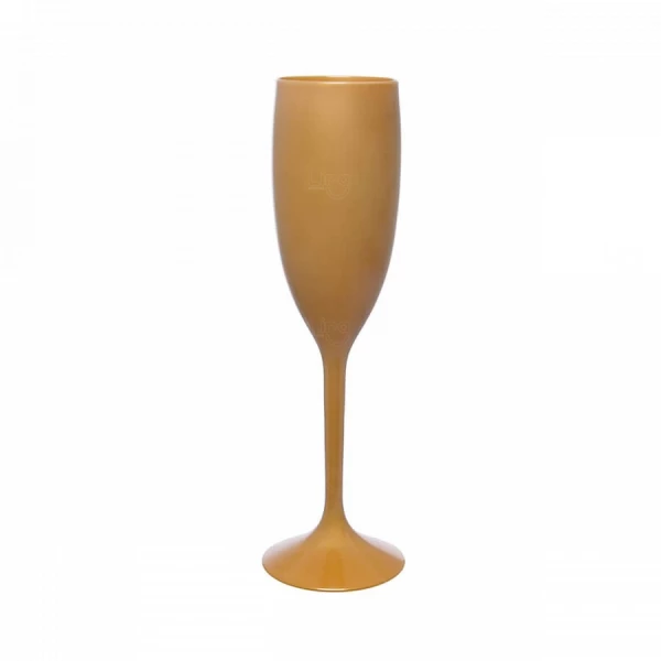 Taça de Champagne 160ml em Plástico Cristal Personalizada 