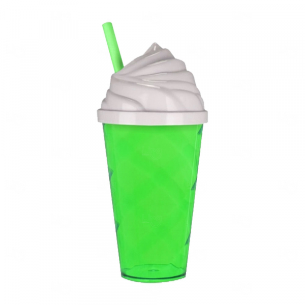 Copo Plástico 550 ml Tampa de Sorvete Personalizado 