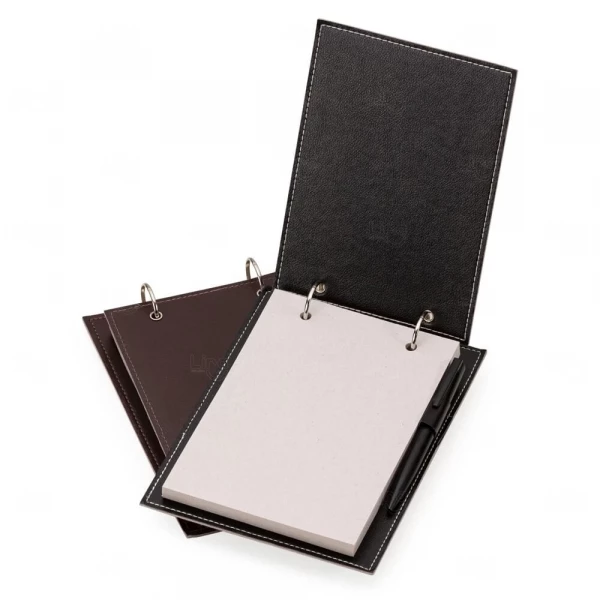 Bloco de Anotações com Trilho Personalizado - 23,2 x 17 cm 