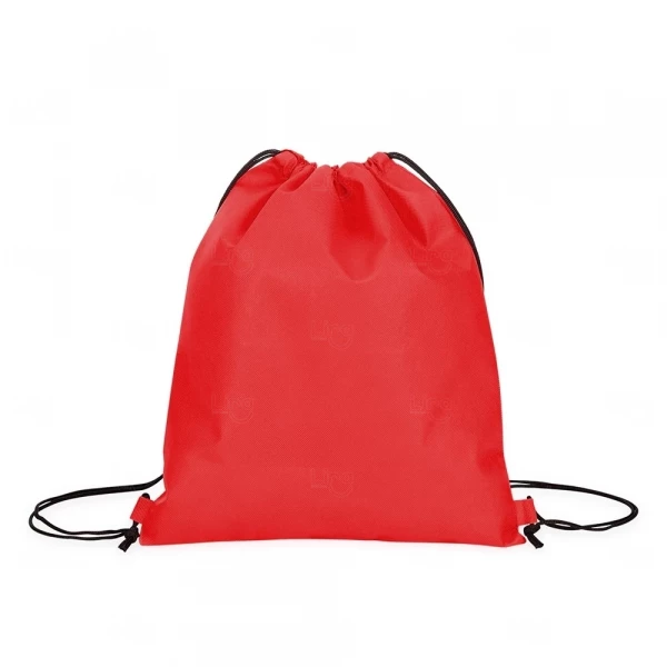 Mochila Saco em TNT com Alças Personalizada - 38 x 33 cm 