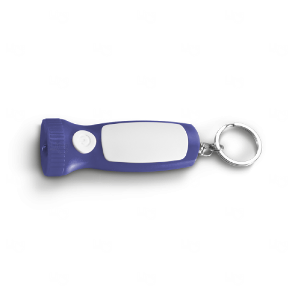 Chaveiro Plástico com Lanterna LED Personalizado 