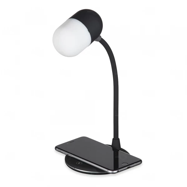 Luminária de Mesa com Base Carregadora Bluetooth Personalizado