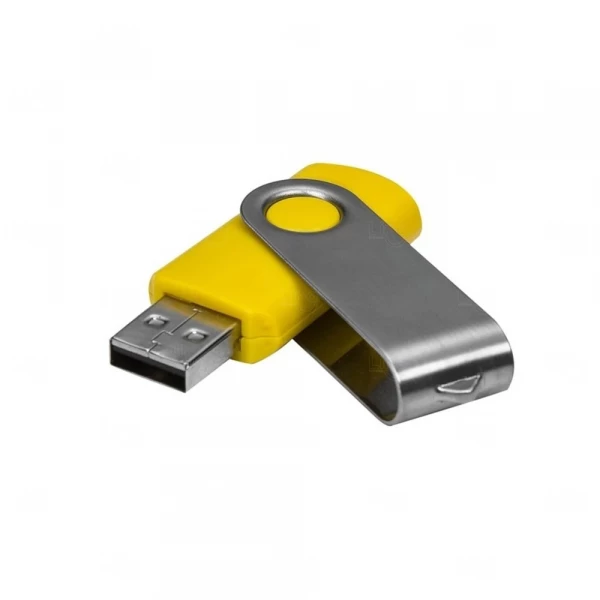Pen Drive Tampa Giratória 32GB Personalizado 