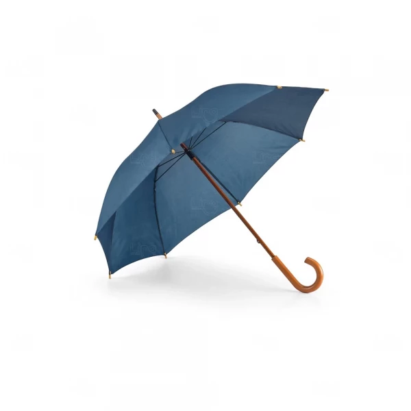 Guarda-Chuva com Pega em Madeira Manual Personalizado 