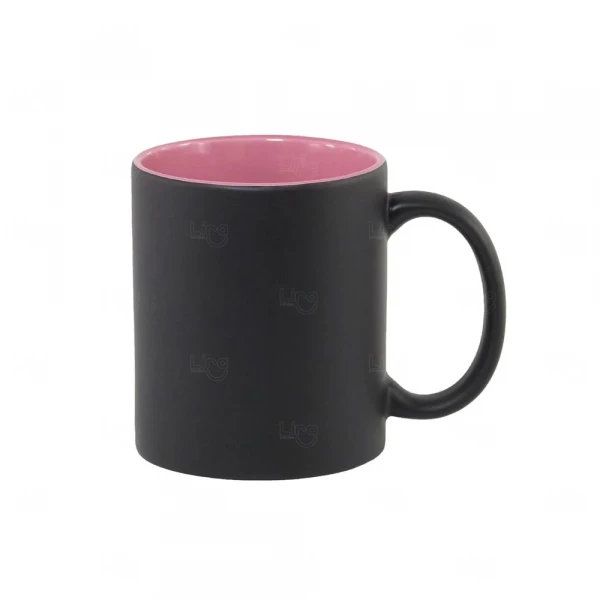 Caneca Mágica 325ml com Interior Colorido Personalizada 