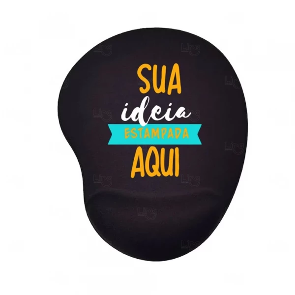 Mouse Pad Ergonômico Neoprene Sublimado 100% Personalizado 