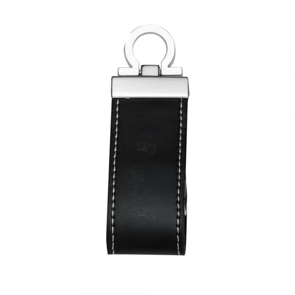 Pen Drive de Couro Sintético Personalizado 