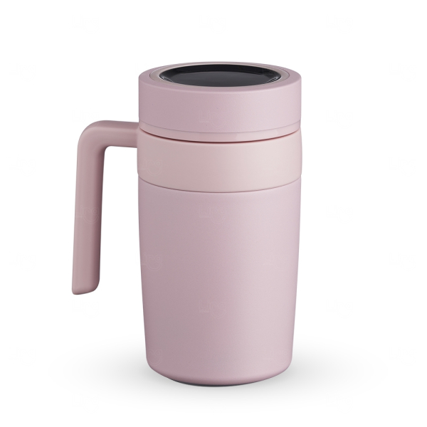 Caneca Térmica 500ml com Display LED Personalizada 