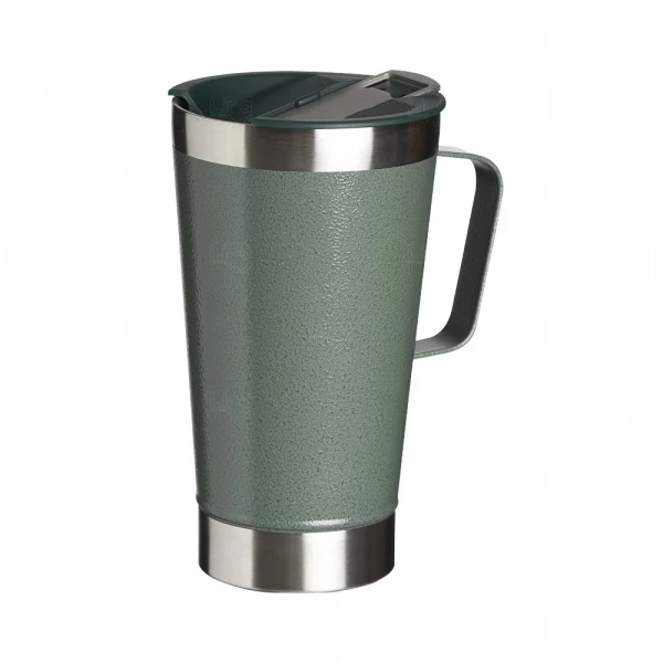 Caneca Térmica Inox com Abridor Personalizada - 500ml 