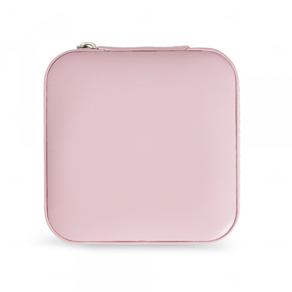 Porta-Joias em Couro Sintético Personalizado - 5x10x10cm 