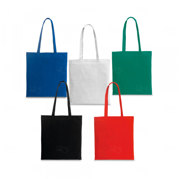 Sacola 100% Algodão Personalizada - 41 x 37 cm 