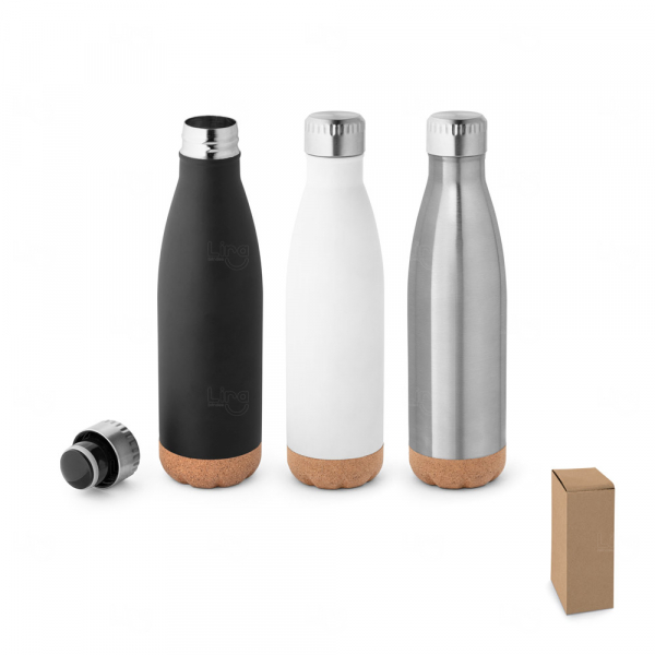Garrafa Personalizada Base de Cortiça - 560ml