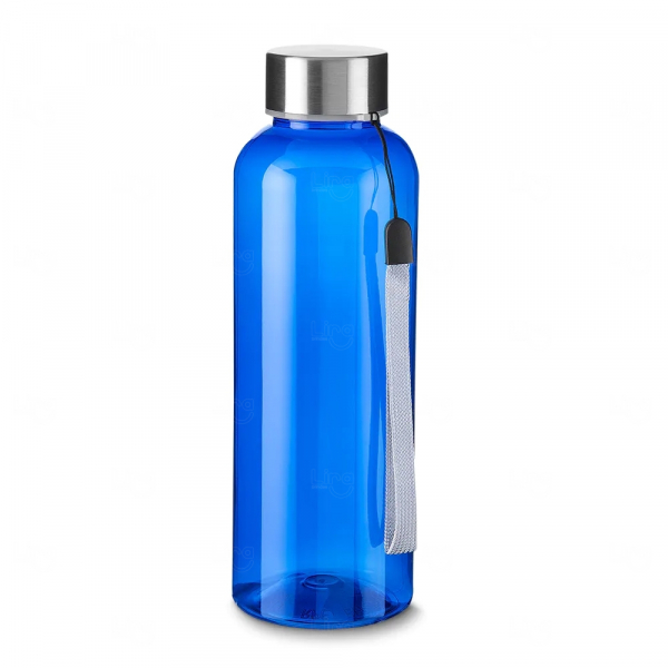 Garrafa Plástica Personalizada com Tampa Metálica – 600ml