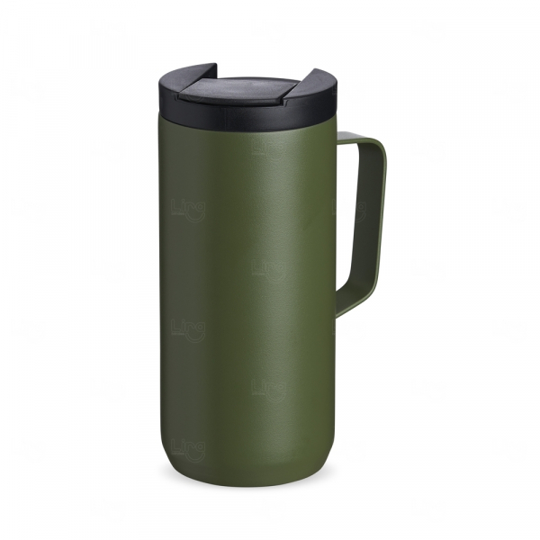 Caneca Térmica em Aço Inox Personalizada - 350ml 