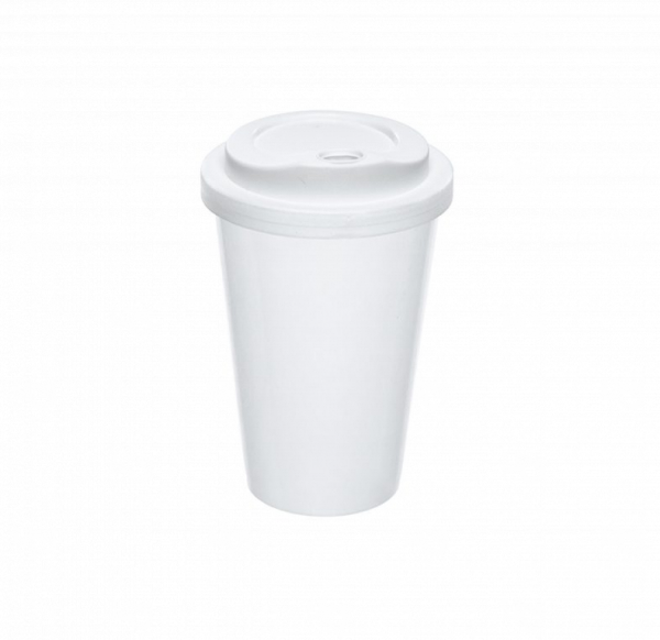Copo de Café 350ml com Tampa Personalizado 