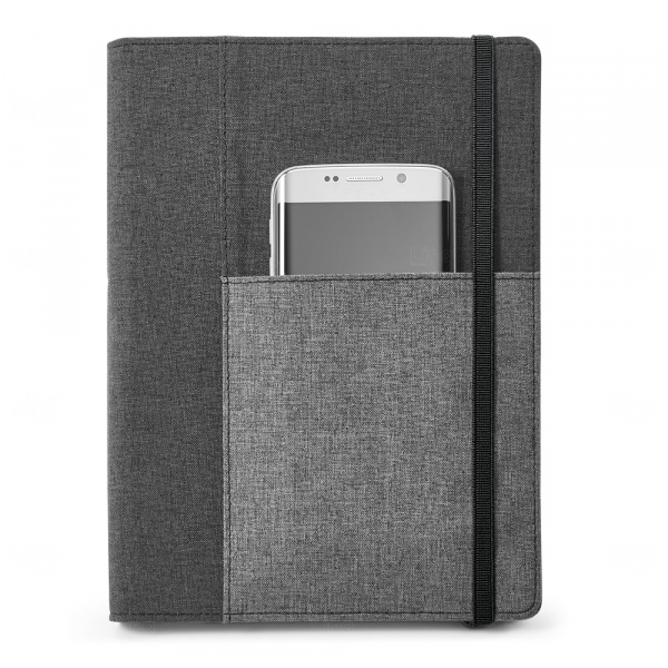 Capa A5 com Bloco de Notas Personalizada - 22 x 16 cm