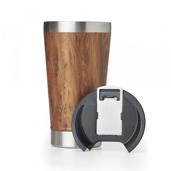 Copo Térmico 500ml com Abridor Personalizado