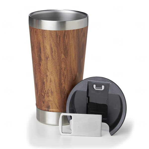 Copo Térmico 500ml com Abridor Personalizado 